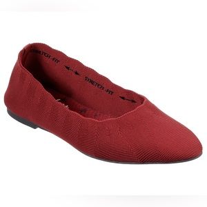 Cleo Bewitch Ballet Flat Red